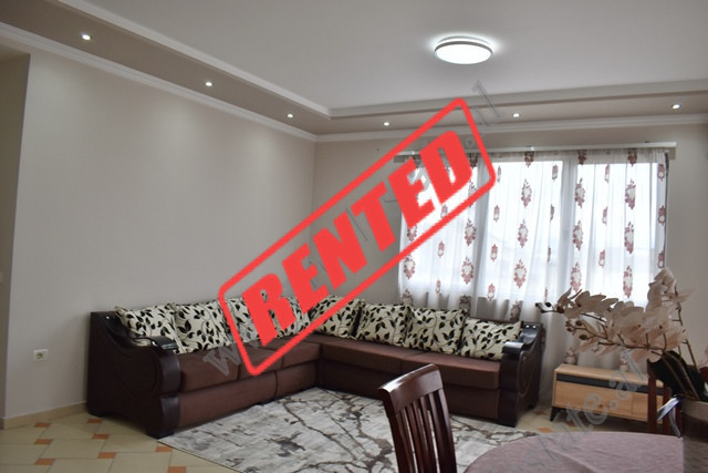 Two bedroom apartment for rent in Dervish Bej Mitrovica Street in Komuna Parisit in Tirana.

It is